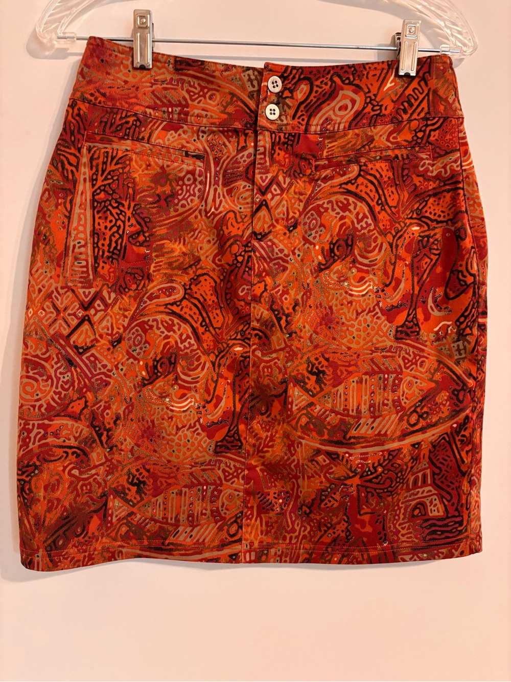 Chico’s EUC printed skirt